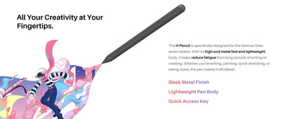 Huion Tablet Kamvas Slate 10/11/13 Android 14 Note Pad Portable Graphics Tablet 10-13 Inch, Bluetooth WIFI Wireless Connection - Nova Electronics