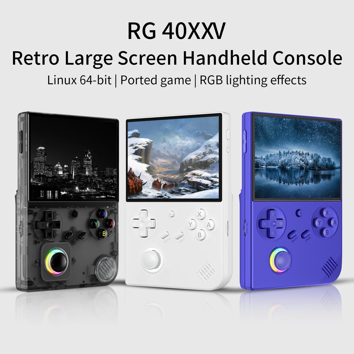 Retro Handheld Gaming Console 4.0" IPS Screen | WiFi & Bluetooth | 5000+ Classic Games | HD-Out - Nova Electronics