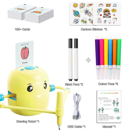 Music interaction Pictures drawing robot games for kids Technology Baby Automatic Painting Learning Machine Intelligence Toy