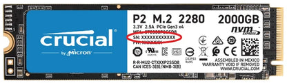 Crucial P3 Plus PCIe Gen4x4 3D NAND NVMe M.2 SSD 500GB 1TB 2TB（OEM package）&Crucial P310 1TB PCIe Gen4 nvme SSD,up to 7100 MB/s - Nova Electronics